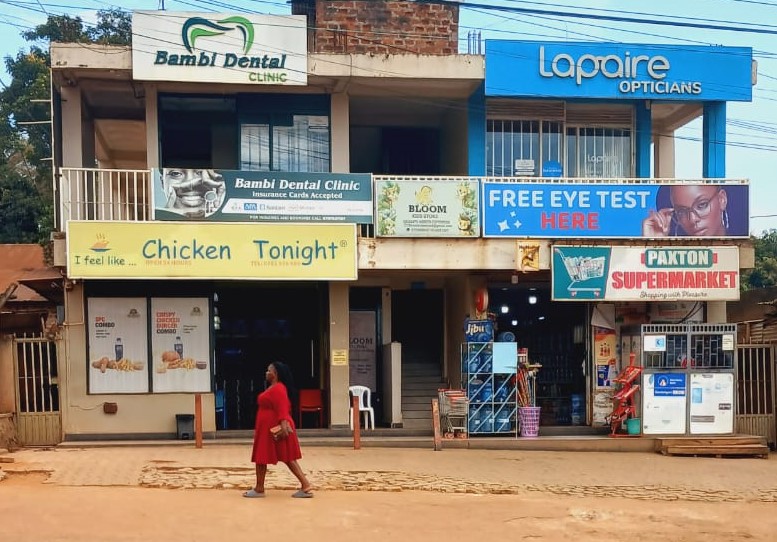 Exterior of Bambi Dental Clinic Kyaliwajjala Branch